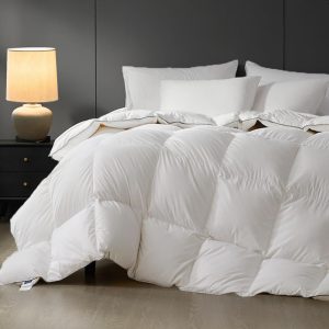 Down Comforter, Medium Weight, All-Season Down Filling