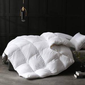 Extra Large Down Fiber Comforter Filling - Super Soft All-Season Down Fiber Comforter