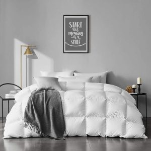 Extra Large Down Comforter - Suitable for All Seasons