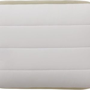 Self Inflating Camp Pillow with Removable Cover | Lightweight, Compact, and Comfortable | Adjustable Support for Back, Side, and Stomach Sleepers | Ideal for Camping, Hiking, and Outdoor Travel