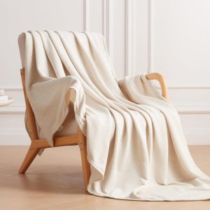 Lightweight and Cool Blanket, Thin Knit Summer Blanket