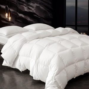Down Fiber Comforter, Extra Large, Thickened, Super Soft Winter Comforter