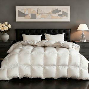 Goose Down Fiber Comforter, Extra Large