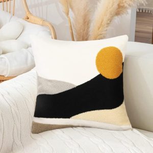 Grey Diamond Pattern Pillowcase 20x20 inches